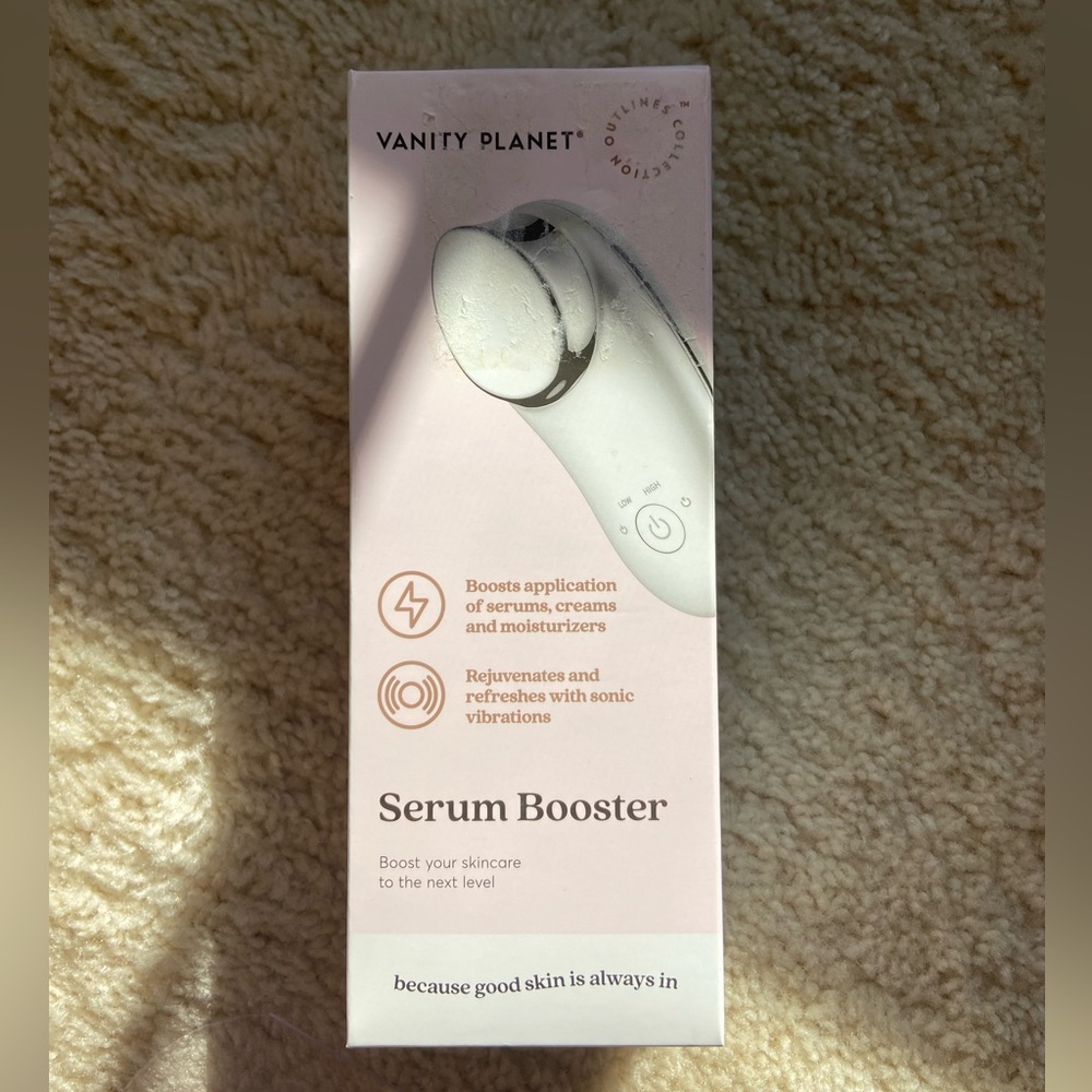 Vanity planet serum booster beauty tool. PLUS free beauty product included